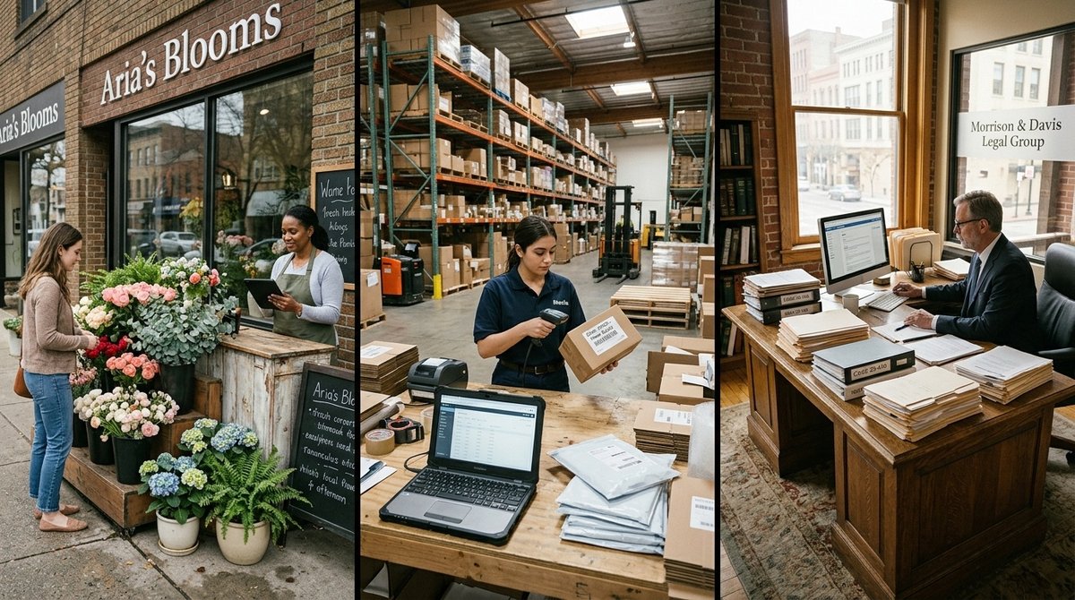 Casos prácticos de SEO para diversos sectores: floristería con Google My Business, tienda online con analytics y despacho jurídico con formularios B2B Tres negocios diferentes aplicando estrategias SEO: tienda local, e-commerce y bufete de abogados
