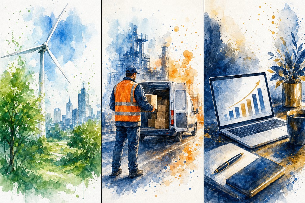Editorial watercolor
